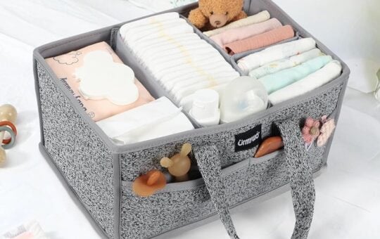 URMYWO Diaper Caddy Organizer Tote