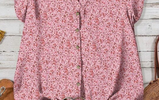 XIEERDUO Womens Tops Ruffle Sleeve Shirt Top