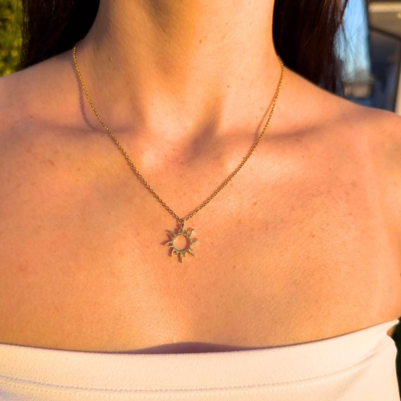 amazon sun necklace
