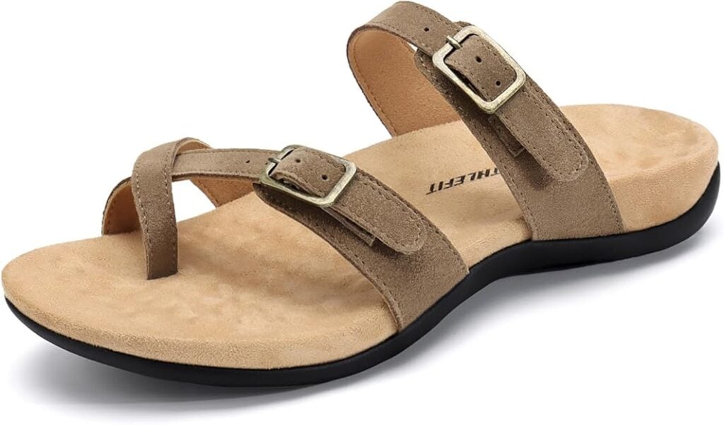 brown sandal