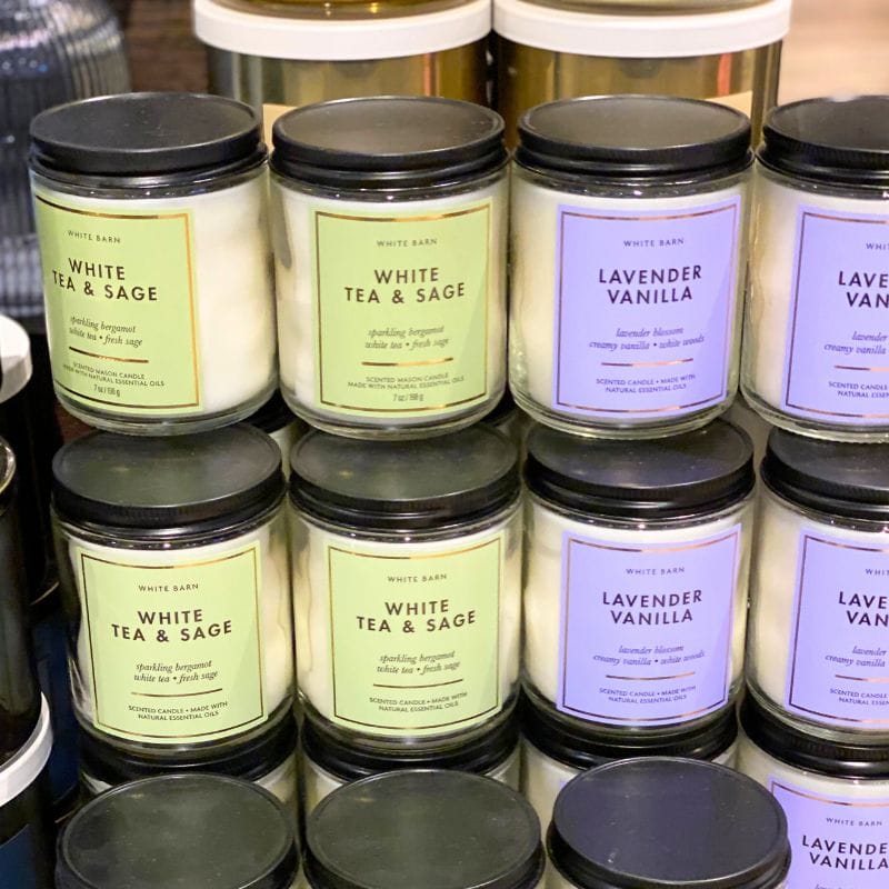 bath body works single wick candles