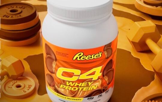 c4 protein powder reese's