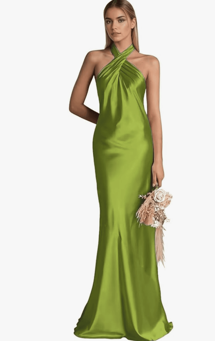 chartreuse prom dress amazon