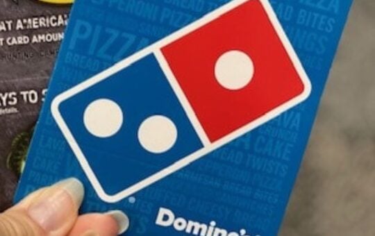 dominos gift card