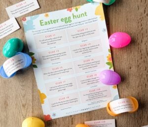 easter egg hunt clues