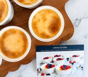 finished Crème Brûlée recipe
