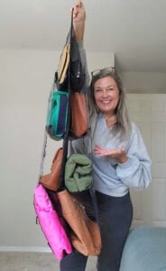 jamie purse organizer