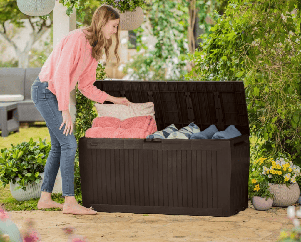 keter deck storage box