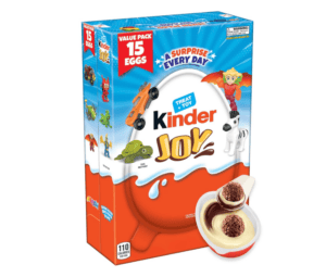 kinder joy eggs