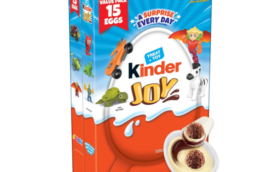 kinder joy eggs