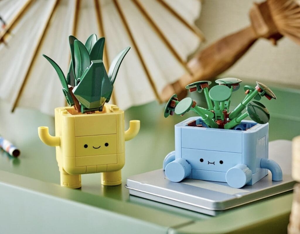 lego botanicals happy plants