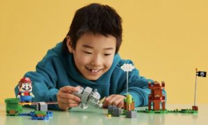 lego super mario rambi the rhino expansion 71420