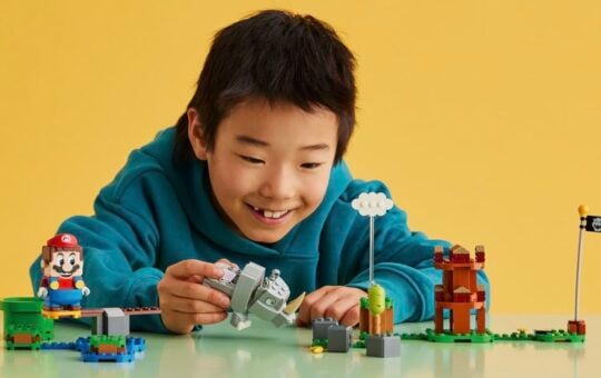 lego super mario rambi the rhino expansion 71420