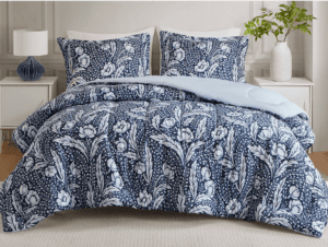 macys navy floral