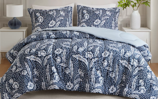 macys navy floral