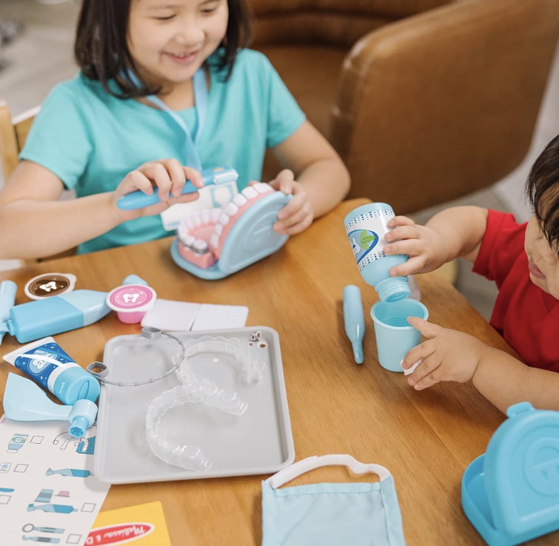 melissa doug dental dentist kit
