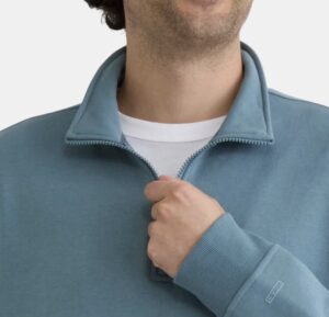 mens athletic works zip sweatshirt