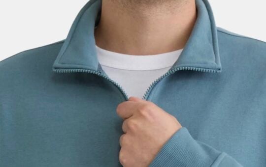 mens athletic works zip sweatshirt