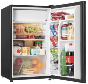 mini fridge galanz 4.3 cu ft black