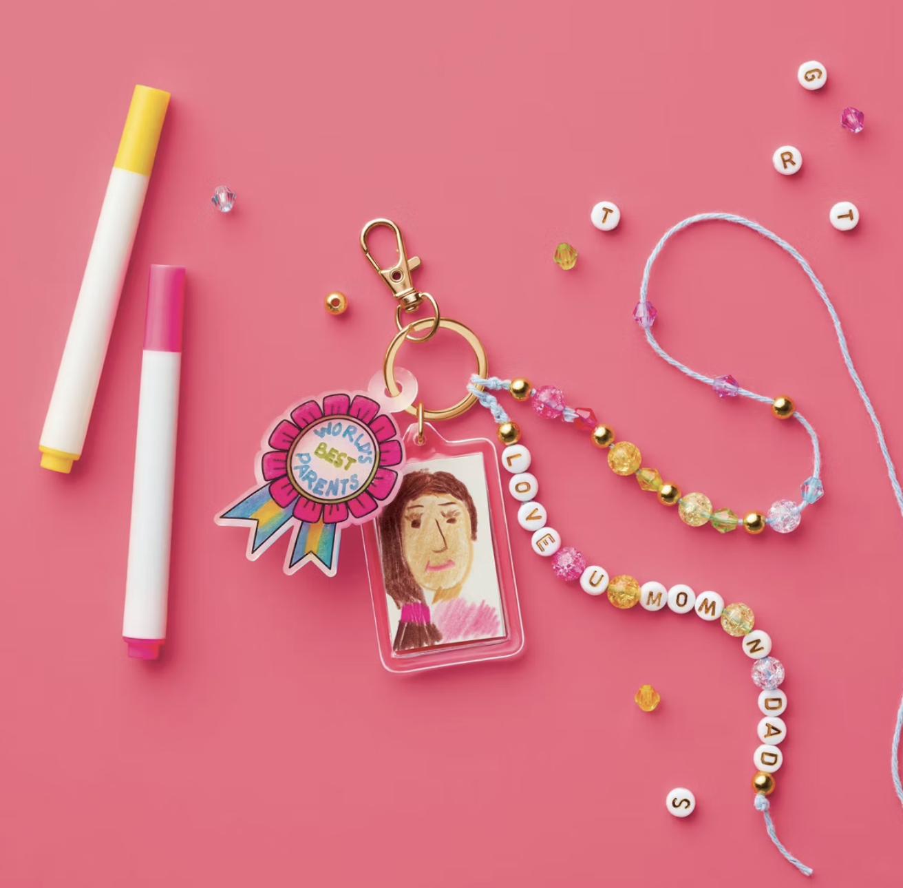 mondo llama keychain