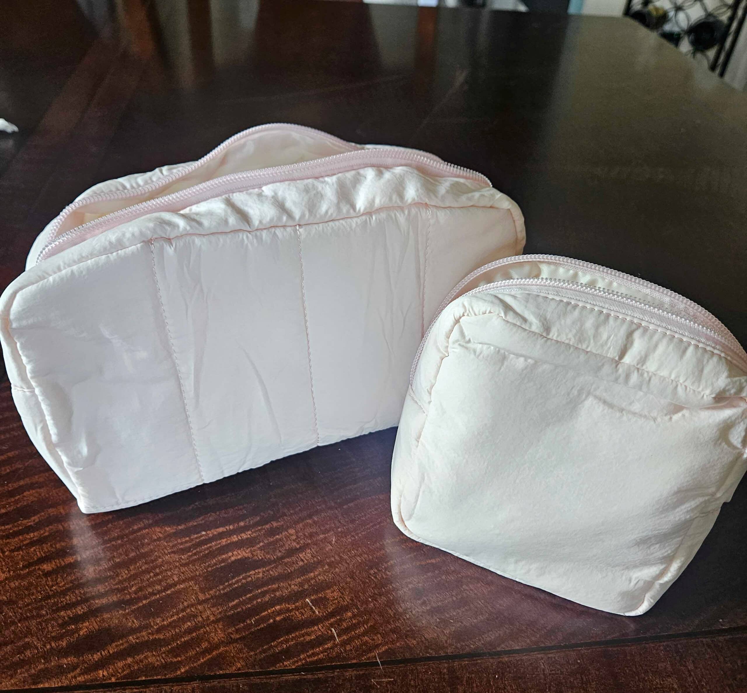 oscaurt 2 Pcs Makeup Bag Travel Toiletry Bag Set