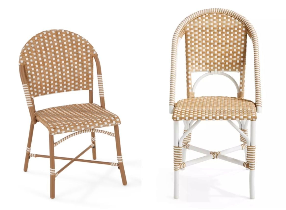 outdoor bistro chair dupe