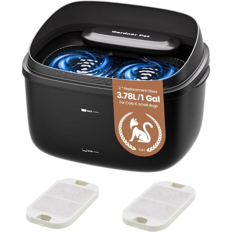 pet water fountain and filters