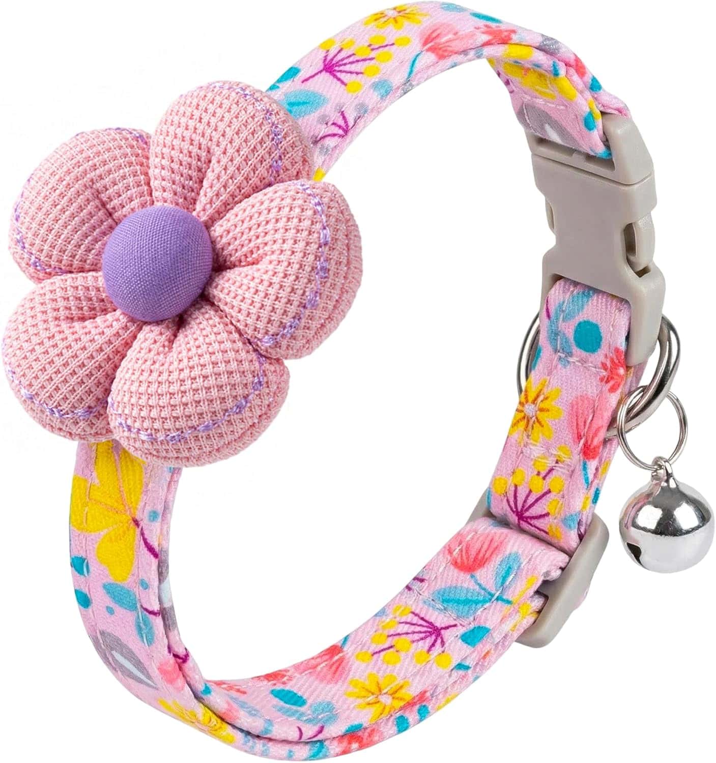 pink dog collar