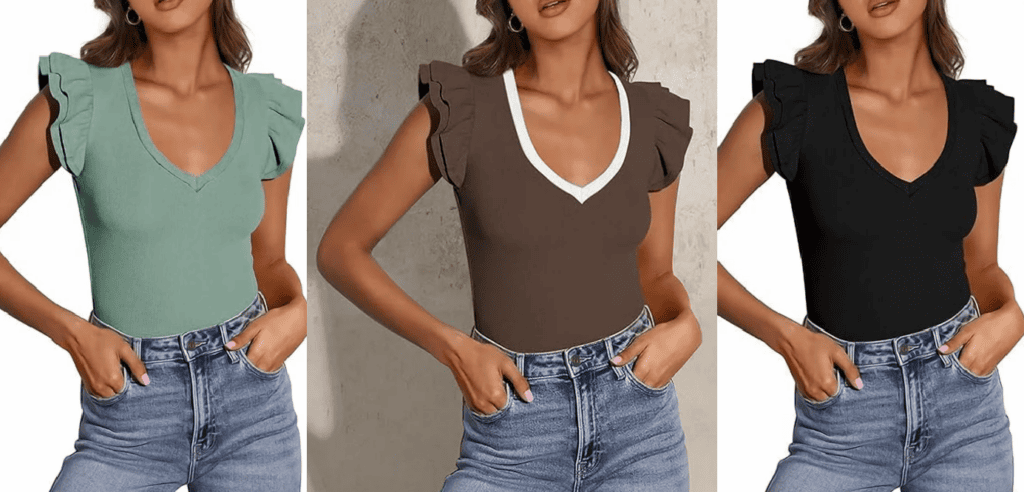 prettygarden ruffle top (1)