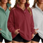 quarter snap pullovers