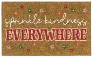spread kindness doormat