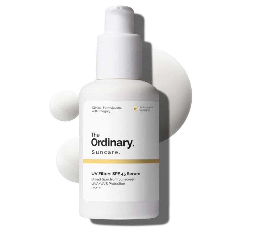 the ordinary sunscreen spf 45 facial serum 2 oz