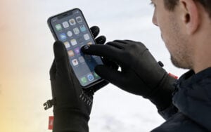touchscreen fleece gloves