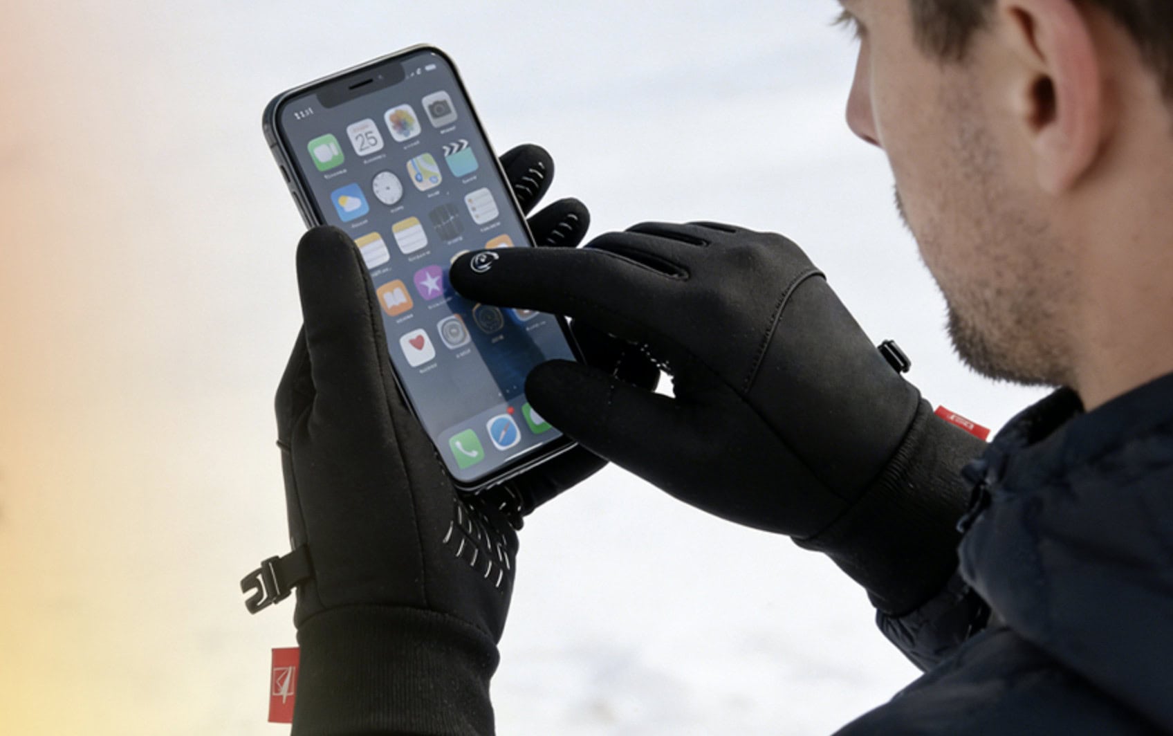touchscreen fleece gloves