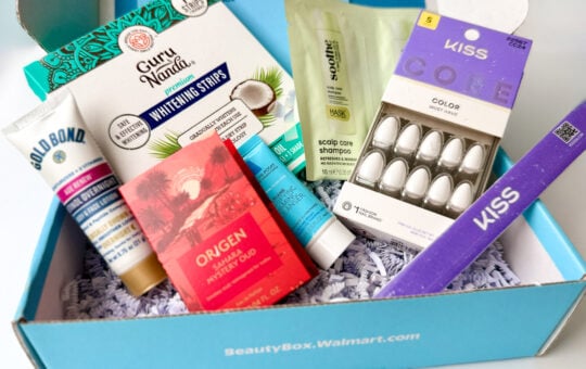 walmart beauty box spring samples