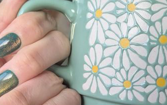 walmart daisy mug