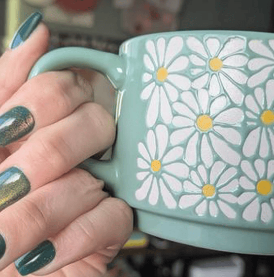 walmart daisy mug