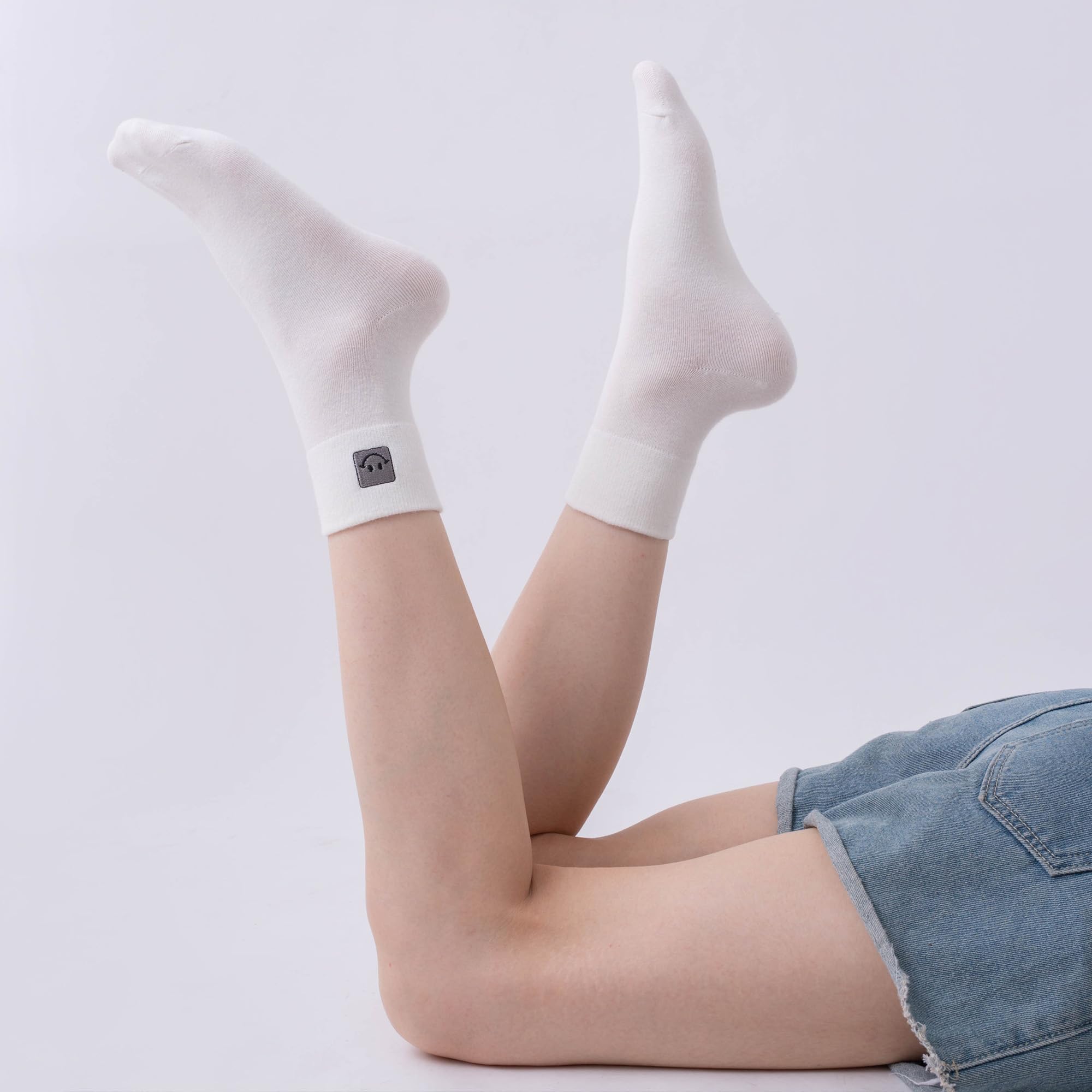 white socks