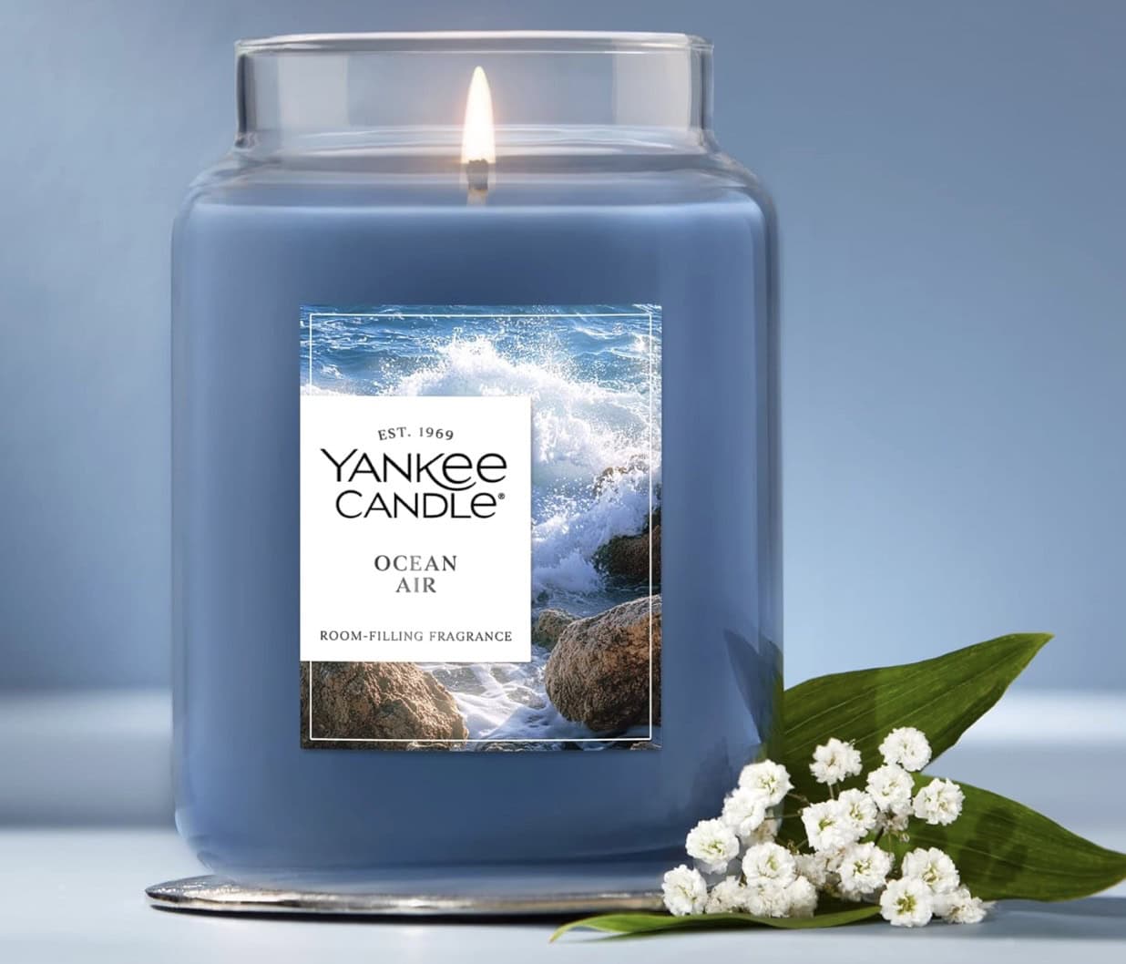 yankee candle ocean air large jar candle 22 oz