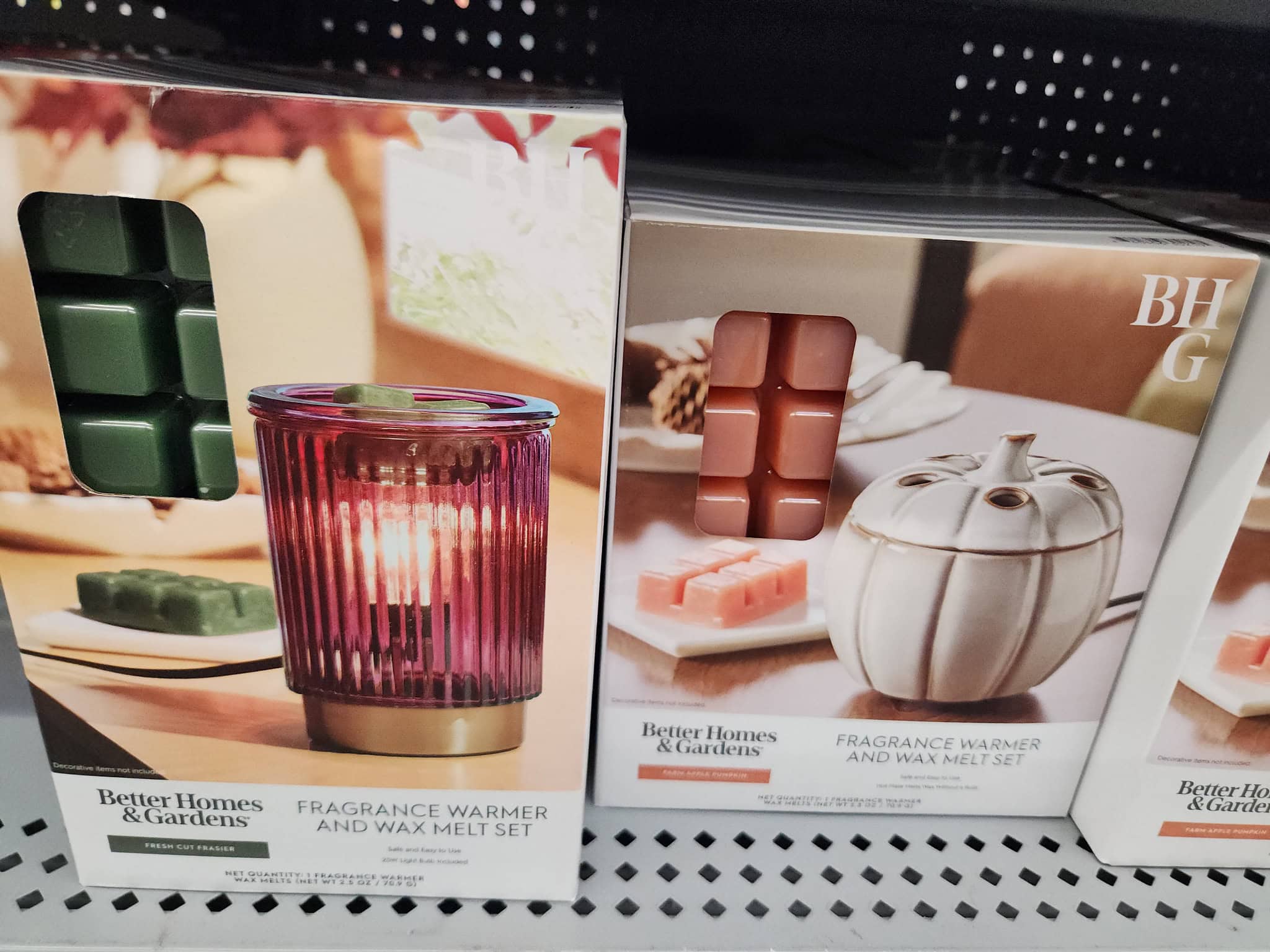 BHG walmart wax warmer set fall BHG walmart wax warmer set fall
