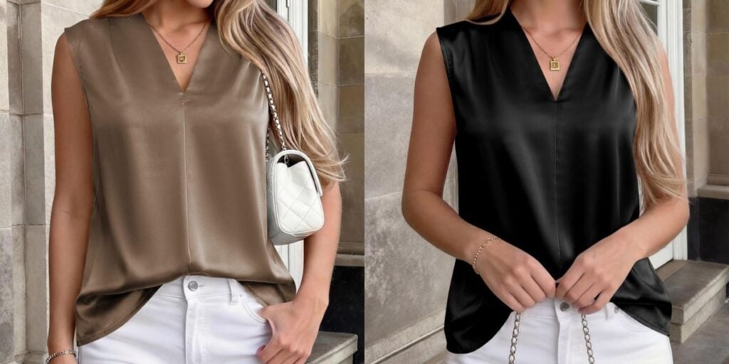 BTFBM satin blouse 