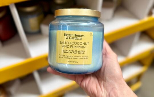 Better Homes & Gardens Glass Jar Candle Pumpkin