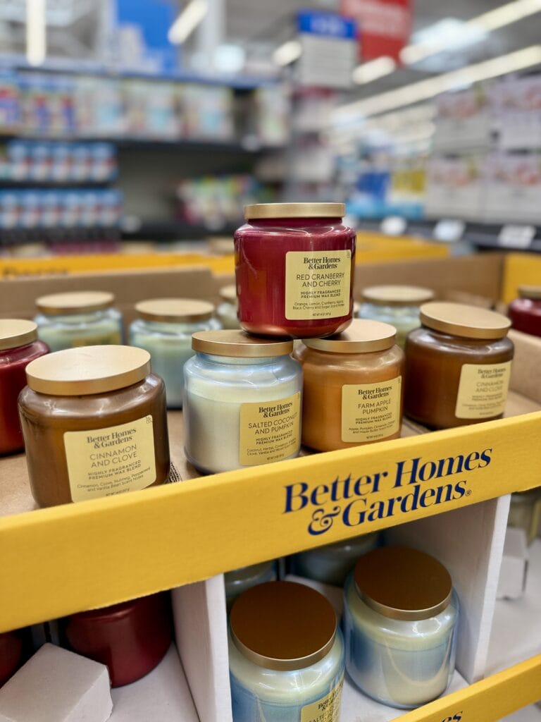 Better Homes & Gardens Glass Jar Candle Walmart