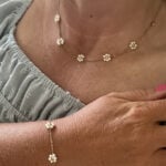 Bridgett Dasiy Necklace Bracelet