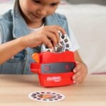 Classic View Master Metallic Viewfinder with 2 Reels Retro STEM Learning Toy