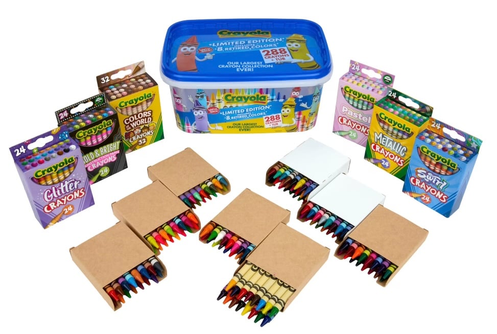 Crayola Crayon Tub