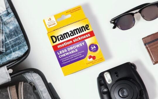Dramamine less drowsy chewable tablets 24 ct