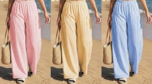 EVALESS Women's Wide Leg Palazzo Pants