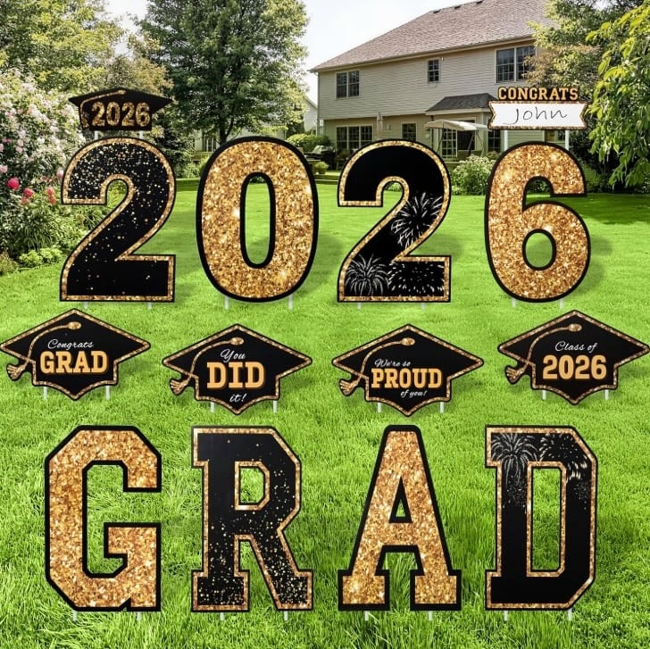 JOYIN Graduation Yard Signs 2026