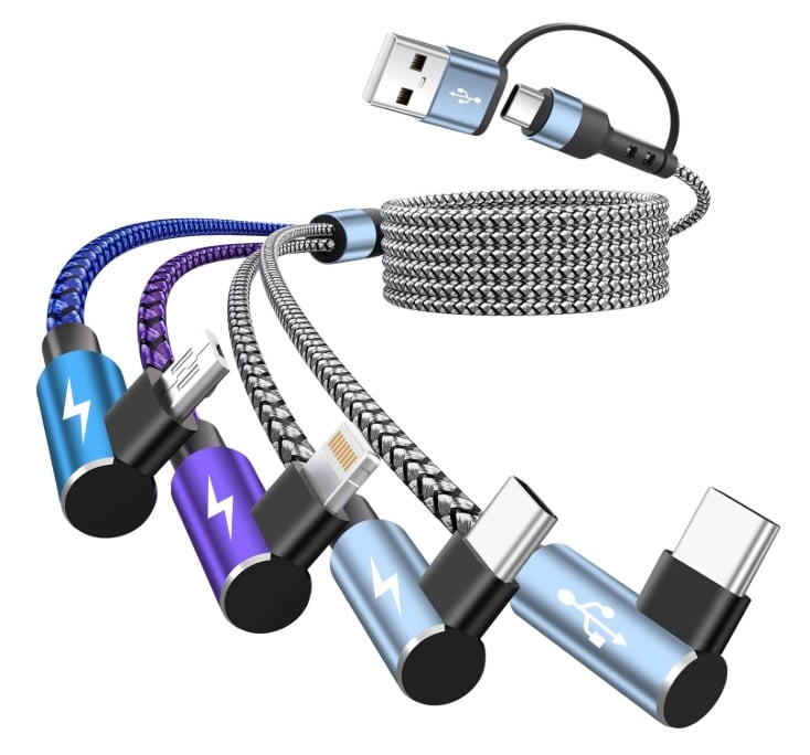 Jogrytece 4 in 2 Multi Charging Cable